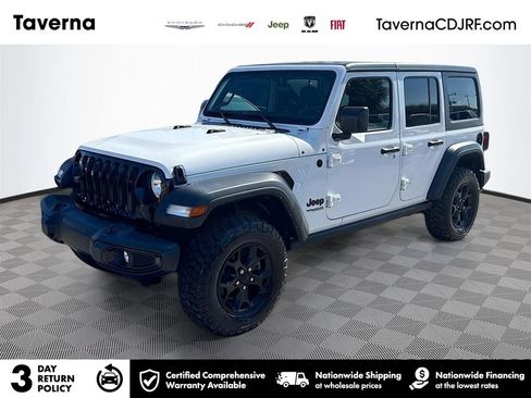 Used 2021 Jeep Wrangler Unlimited Sport image 1