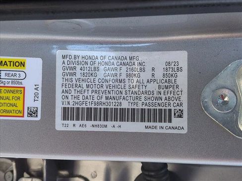 Used 2024 Honda Civic Touring image 25