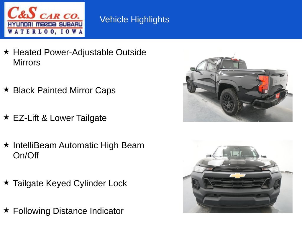 Used 2023 Chevrolet Colorado W/T w/ WT Convenience Package II AWD/4WD image 19
