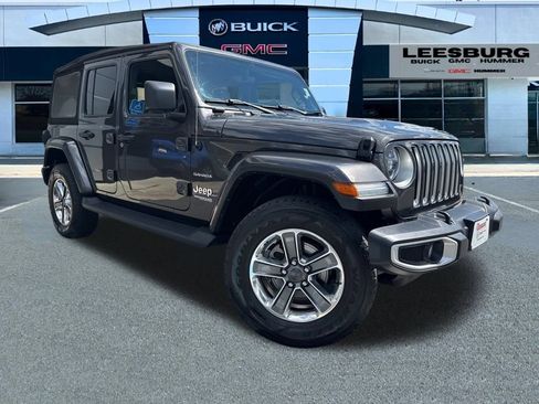 Used 2021 Jeep Wrangler Unlimited Sahara image 1