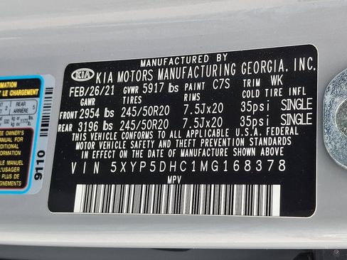 Used 2021 Kia Telluride SX w/ SX Prestige Package AWD/4WD image 28