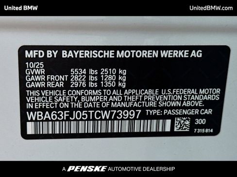 New 2026 BMW 540i xDrive image 15