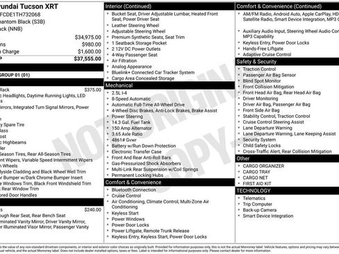 New 2026 Hyundai Tucson XRT AWD/4WD image 23