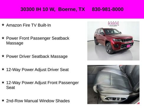 Used 2023 Jeep Grand Cherokee Overland w/ Luxury Tech Group IV image 39