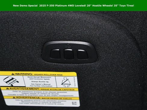 New 2025 Ford F350 Platinum w/ FX4 Off-Road Package image 31