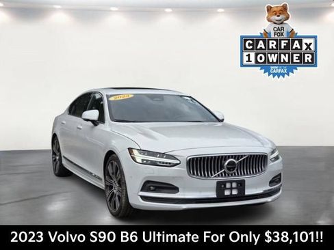 Used 2023 Volvo S90 B6 Ultimate w/ Protection Package AWD/4WD image 1