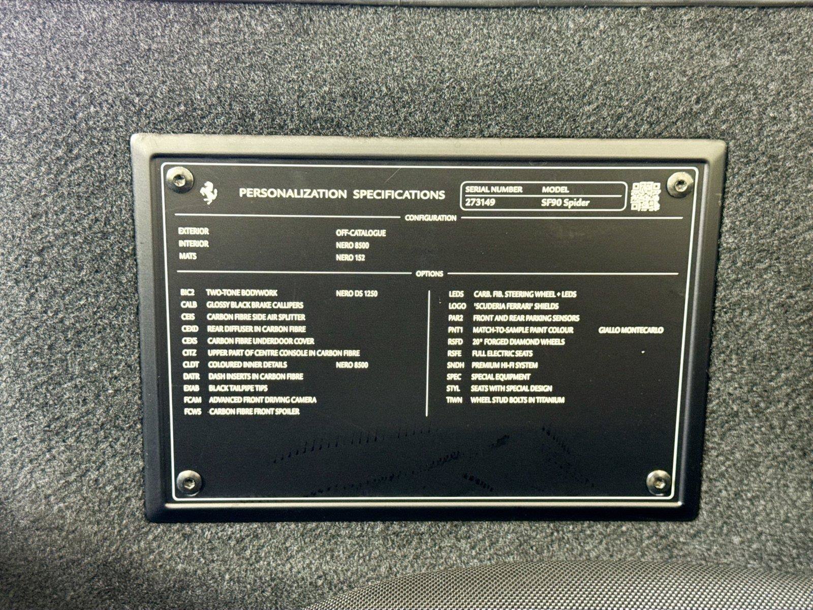 Used 2022 Ferrari SF90 Spider AWD/4WD image 28