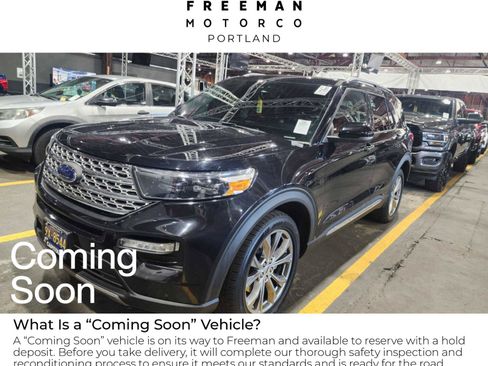 Used 2021 Ford Explorer Limited w/ Equipment Group 301A AWD/4WD image 1