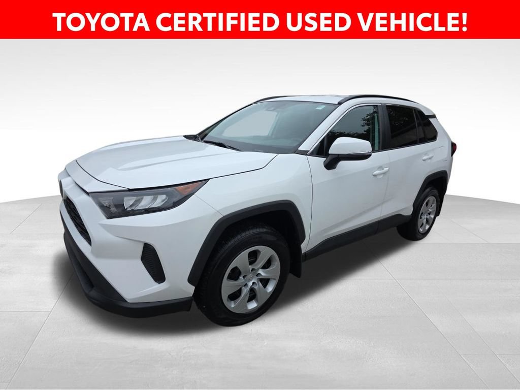 Certified 2021 Toyota RAV4 LE AWD/4WD image 1