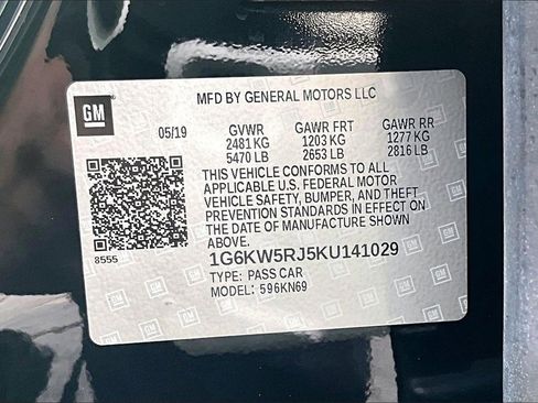 Used 2019 Cadillac CT6 V w/ Driver Assist Package image 19