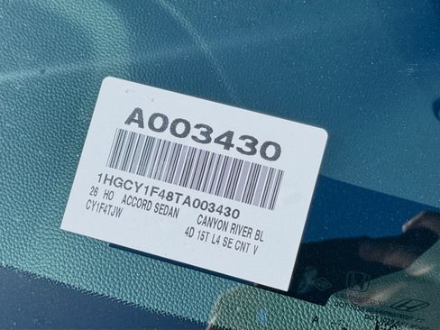 Certified 2026 Honda Accord SE image 27