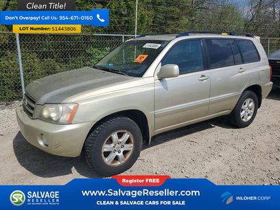 Used 2001 Toyota Highlander 4WD V6
