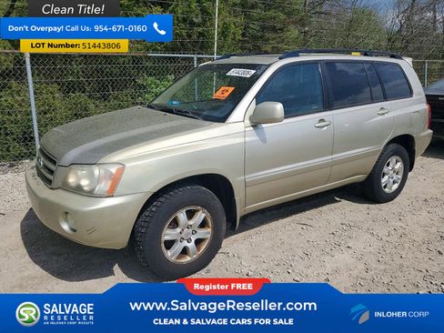Used 2001 Toyota Highlander 4WD V6 image 1