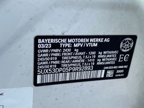 Used 2023 BMW X3 xDrive30i image 28