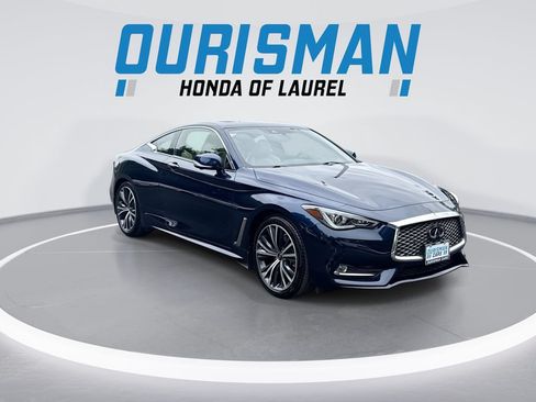 Used 2022 INFINITI Q60 3.0t Luxe w/ Essential Package AWD/4WD image 2