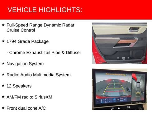 Used 2023 Toyota Tundra 1794 Edition AWD/4WD image 18