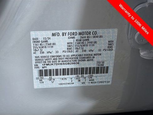 Certified 2025 Ford Explorer Active w/ Active Comfort Package RWD image 40