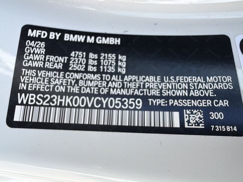New 2027 BMW M4 Competition RWD image 17