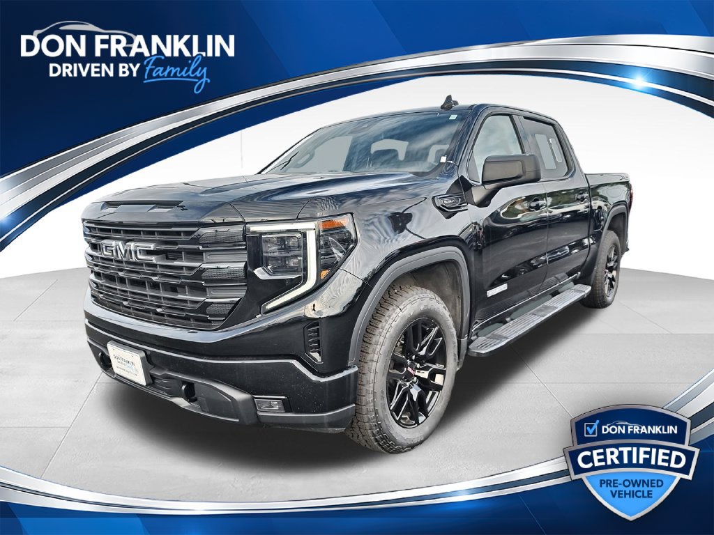 Used 2024 GMC Sierra 1500 Elevation w/ LPO, Elevation Black Package AWD/4WD 360° Tour