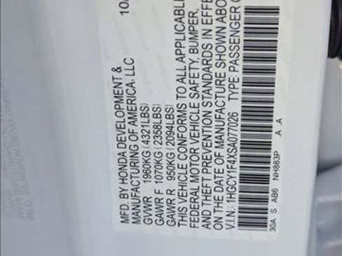 New 2025 Honda Accord SE image 16