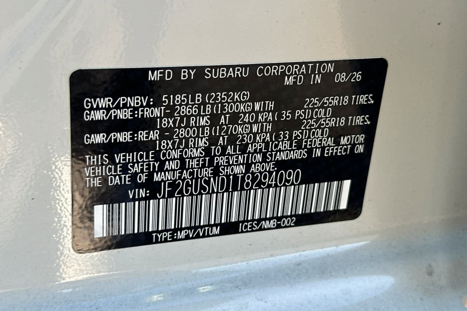 New 2026 Subaru Crosstrek 2.5i Limited AWD/4WD image 27