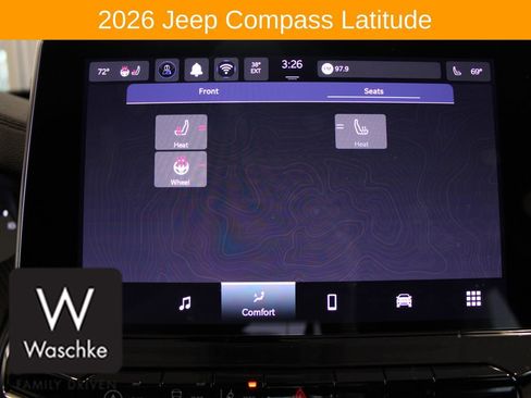 Used 2026 Jeep Compass Latitude w/ Quick Order Package 29K AWD/4WD image 45