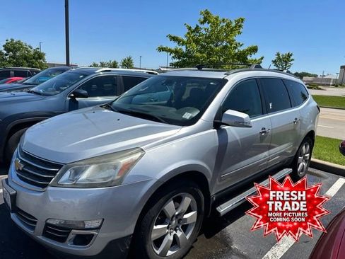 Used 2015 Chevrolet Traverse LTZ w/ LPO, 'HIT The Road' Package FWD image 1