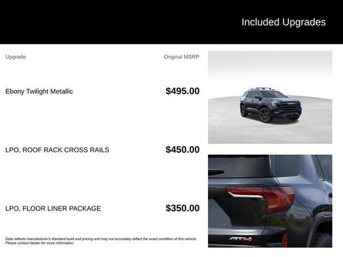 New 2026 GMC Terrain AT4 w/ LPO, Floor Liner Package AWD/4WD image 5