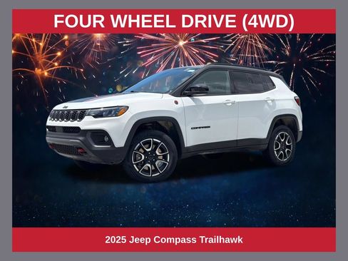 Used 2025 Jeep Compass Trailhawk AWD/4WD image 1