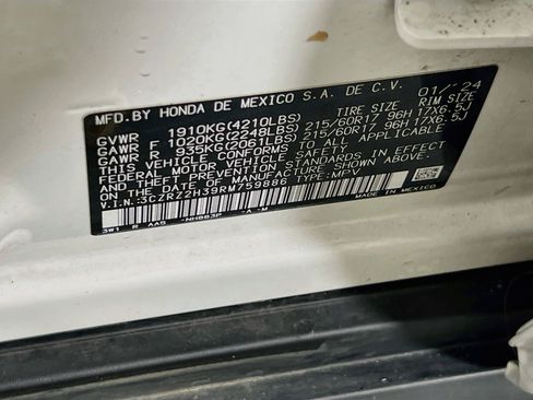 Used 2024 Honda HR-V LX image 29