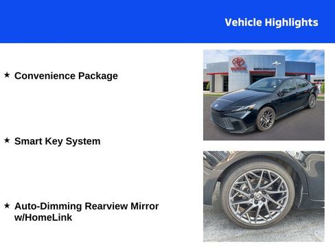 Used 2025 Toyota Camry SE w/ Convenience Package FWD image 4
