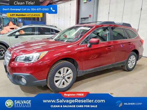 Used 2015 Subaru Outback 2.5i Premium AWD/4WD image 1