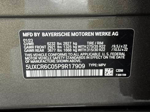 Certified 2023 BMW X5 xDrive40i w/ M Sport Package image 22