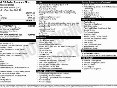 Used 2017 Audi S3 Premium Plus w/ Technology Package image 4