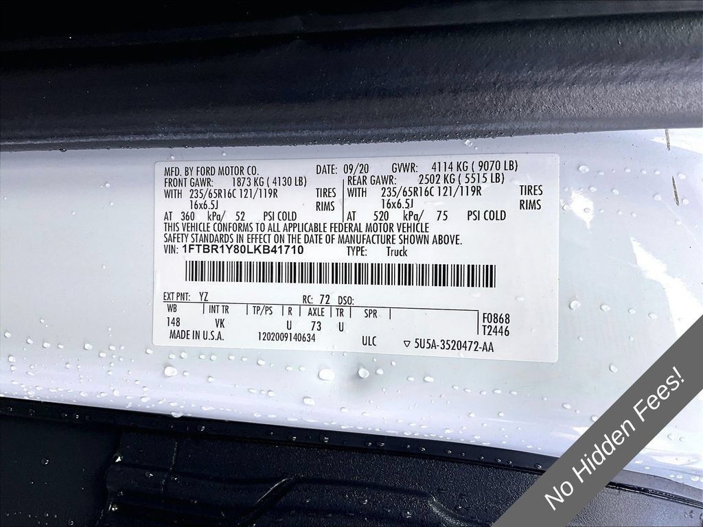 Used 2020 Ford Transit 250 Low Roof RWD image 27