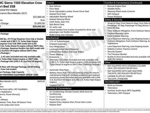 Certified 2023 GMC Sierra 1500 Elevation AWD/4WD image 5