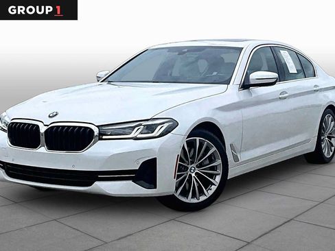 Used 2021 BMW 540i w/ Premium Package RWD image 1