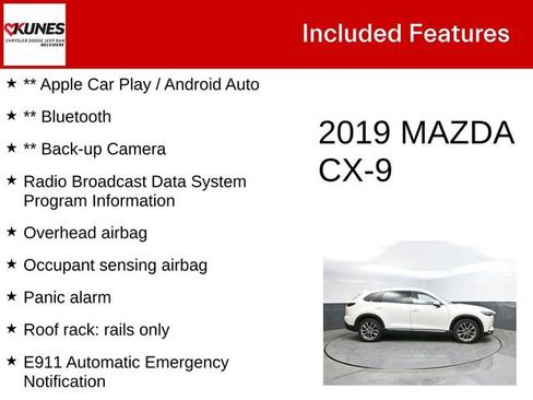 Used 2019 MAZDA CX-9 Grand Touring AWD/4WD image 2