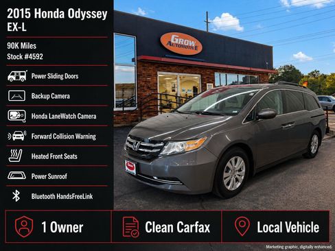 Used 2015 Honda Odyssey EX-L image 7