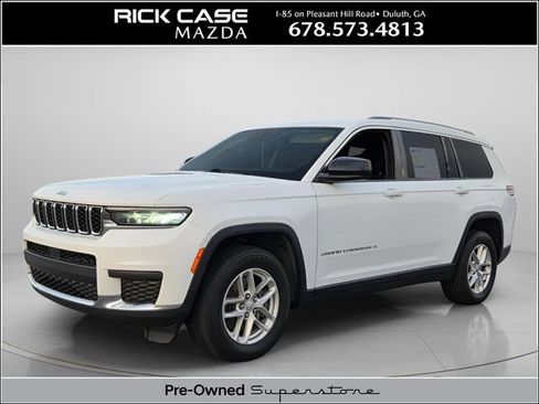 Used 2021 Jeep Grand Cherokee L Laredo w/ Luxury Tech Group I RWD image 1