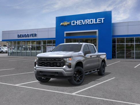 New 2026 Chevrolet Silverado 1500 Custom w/ Turbomax Blackout Package AWD/4WD image 8