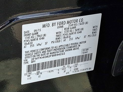 Used 2015 Ford Edge SE AWD/4WD image 27