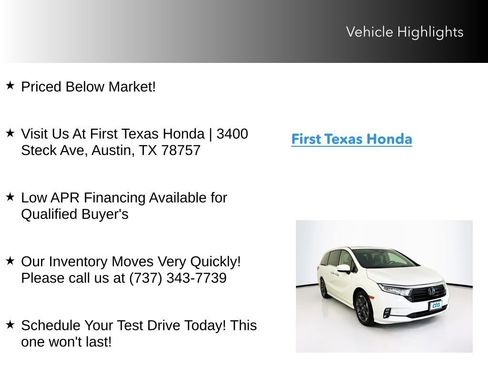 Used 2022 Honda Odyssey Elite image 10
