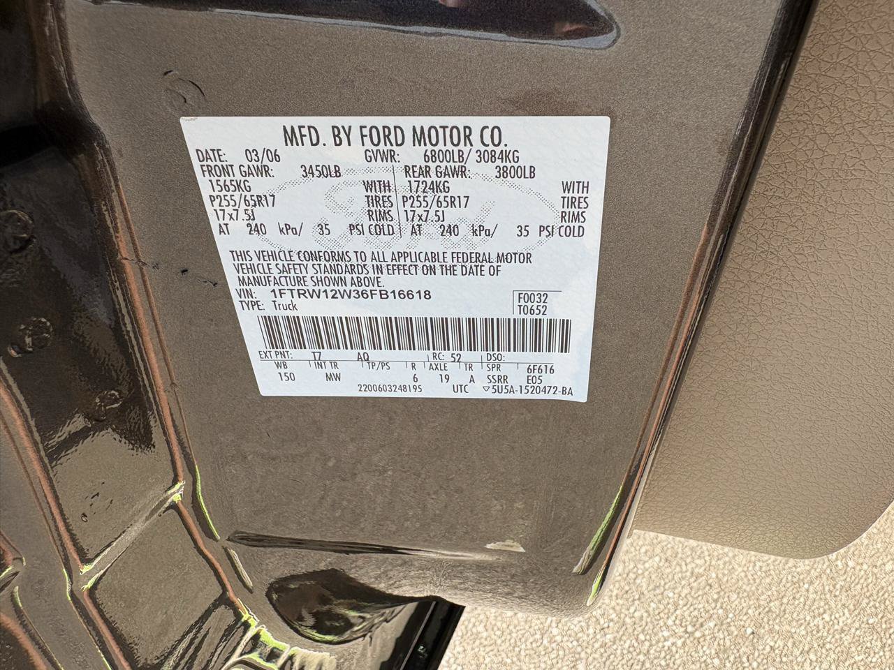 Used 2006 Ford F150 XLT RWD image 32