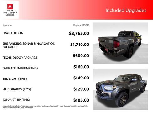 Certified 2023 Toyota Tacoma 4x4 Double Cab w/ Trail Edition image 6