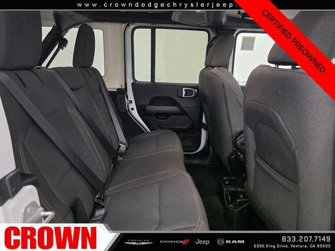 Certified 2025 Jeep Wrangler Unlimited Sahara AWD/4WD image 14