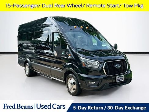 Used 2023 Ford Transit 350 XLT w/ Livery Package RWD image 1