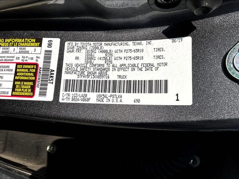 Used 2019 Toyota Tundra Limited image 4