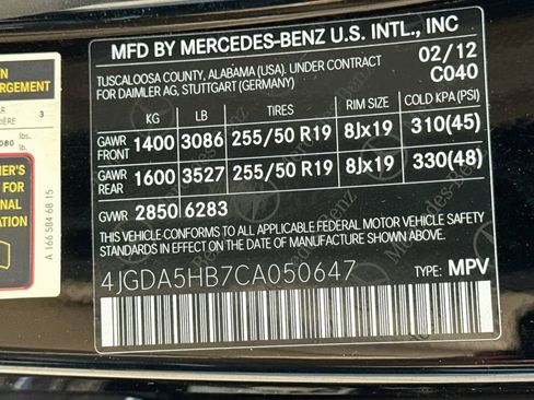 Used 2012 Mercedes-Benz ML 350 4MATIC image 40