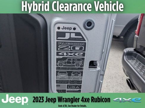 New 2023 Jeep Wrangler Unlimited Rubicon 4xe image 19